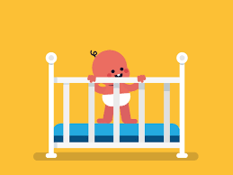 It S Friday Baby Motion Design Animation Motion Design Video Baby Cartoon Drawing