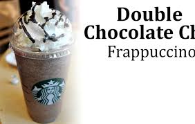 double chocolaty chip frappuccino