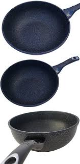 Home N Kitchenware Collection 20cm Ceramic Marble Wok 5 Layer Marble Coating Extreme Non Stick Marble Coated Cast Aluminium It Cast Kitchenware Wok