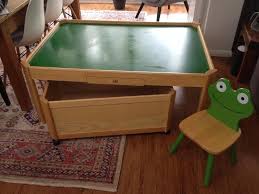 Pin Toys Play Table Under Table Storage Box And Frog Chair Play Table Table Storage Table