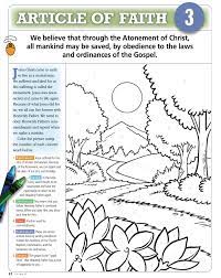 In the context of religion, one can define faith as belief in a god or in the doctrines or teachings of religion. 3rd Article Of Faith Teaching Children The Gospel