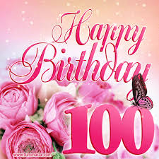 Check spelling or type a new query. Beautiful Roses Butterflies 100 Years Happy Birthday Card For Her Download On Funimada Com