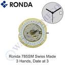 Genuine Ronda 785 Watch Movement Swiss Parts/Swiss Made (Multiple ...