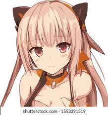 Though characters outside the dragon ball franchise rarely rock this odd anime style, it is still embraced by characters in dbz. Cute Anime Woman Bangs Long Blond Stock Vector Royalty Free 1553291519