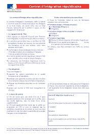 Contrat d'accueil et d'int?gration pdf. Https Www Immigration Interieur Gouv Fr Content Download 97293 762006 File 160916 Dp Cir Pdf