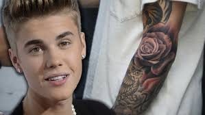 Justin Bieber Completes Sleeve with Selena Rose Tattoo?