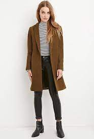 Textured Boxy Overcoat T Shirt And Jeans Style Inspiration Casual Classy Coat