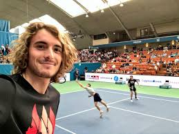 He is the youngest player ranked in the top 10 by the association of tennis profes. Stefanos Tsitsipas Opens Up About The Loneliness On The Professional Tour