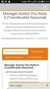 Search for point of sale pos on the new getsearchinfo.com Info Loker Penerimaan Pegawai Di Pt Kantor Pos Manokwari Facebook