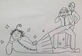 Spoilerless So I Tried Drawing Everyone S Favorite Trio Using One Of Those Draw The Squad Bases I Know It S Not Good But Still Hope You Like It Thepromisedneverland New free templates, bases, poses, references for drawing anime and manga or ych. spoilerless so i tried drawing