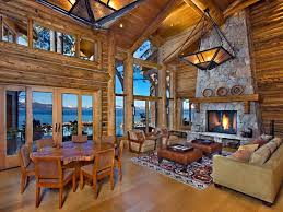 Celebrity And Famous Homes Near Lake Tahoe Waterfront Homes For Sale Mansion Interior Great Rooms