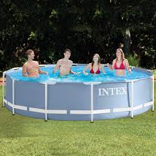 Piscina Desmontavel Intex Prism Frame 366 X 99 Piscina Acima Do Solo Produtos Para Piscina Piscina Intex