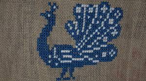 Patterns preceded by an plus sign (+) require free registration (to that particular pattern site, not to knitting pattern central) before viewing. Hand Embroidery Cross Stitch Embroidery Peacock Pattern On Jute Mate Youtube