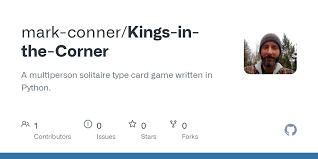 It was popular with blues and jazz musicians in southern louisiana in the 1930s, including duke ellington's orchestra, and was played during breaks in the back rooms of bars and saloons. Github Mark Conner Kings In The Corner A Multiperson Solitaire Type Card Game Written In Python