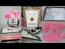 Chanel Glam Girly Room Decor Diy Dollar Tree Under 10 Project Bougie On A Budget Youtube Girly Room Decor Dollar Tree Diy Chanel Room