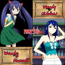 Wendy Marvell & Wendy (Edolas) FAIRY TAIL | Fairy tail, Fairy tail  characters, Anime fairy
