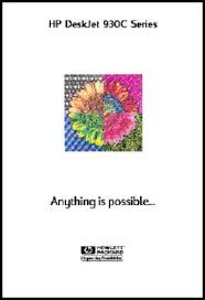 >> almost all printers (ink jet printers) have a feature of test printing. Hp Deskjet 930c Series Printer Printing A Test Page Hp Customer Support