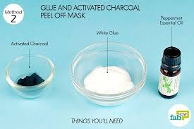 I always keep activated charcoal on hand for emergencies. 5 Diy Peel Off Facial Masks To Deep Clean Pores And Blackheads Fab How