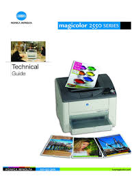 Konica minolta business solutions nederland bv. Konica Minolta Magicolor 2550 Series Technical Manual Pdf Download Manualslib