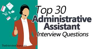 Sitting at the top of a management hierarchy gives chief executive officers ultimate responsibility for the performance of a company, which also means they need the best help they can get to stay organized. Top 30 Administrative Assistant Interview Questions