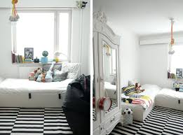Black And White Rug Bedroom Black White Yellow Black And White With A Bit Of Yellow Bedroom Boys Bedroom Colors Cool Boys Room Boys Bedroom Decor
