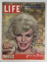 LIFE MAGAZINE MARILYN MONROE 1952