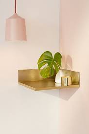 Again, because you're using shelves rather than a bookcase, you have flexibility to arrange them exactly as you like to work with your specific space. Kiki Metal Corner Wall Shelf Corner Wall Shelves Wall Shelves Corner Wall