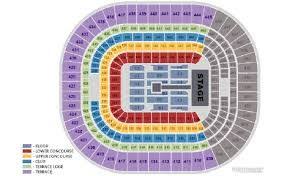 this is the seating chart for the where we are tour at