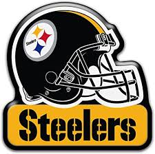 Scb voice of the fan: Amazon Com Aminco Nfl Pittsburgh Steelers Iman Para Casco 3 0 In Color Negro 4 5 Nfl Mg 1067 12 Sports Outdoors