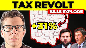 Vote to abolish Ohio property taxes, Mark Fredrick Ax Ohio Tax 4k30
