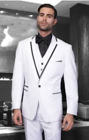 Alberto nardoni vested 3 pieces summer linen. White Two Toned Mens Suit Many Colors Wedding Suit