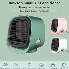 This cooler air is then recirculated through the room. Buy Visionb Personal Air Cooler Mini Portable Air Conditioning Fan Desktop Cooler 3 Speeds At Affordable Prices Price 22 Usd Free Shipping Real Reviews With Photos Joom