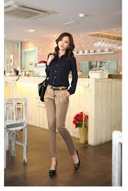 Korean Women Career In Simple Style Dresses Fashion Trends 2013 V Luv Fash On Korean Fashion Trends Korean Fashion Business Casual Outfits
