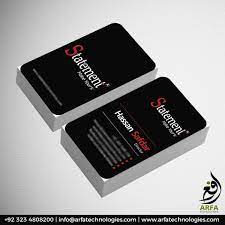Pair your business cards with custom envelopes and letterhead to present the ultimate professional appearance. Statement Shoes Business Card Design Business Card Design Cool Business Cards Custom Business Cards