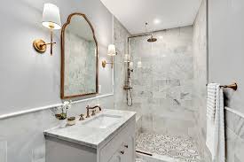 It is often similar to a statement feature to balance the cream walls and polished oak floors to life. Small Marble Bathrooms Novocom Top