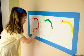 Your preschoolers will enjoy exploring apples with the printable activity pages below. Apple Sticker Sort Math Activity Busy Toddler