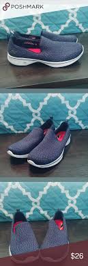Find many great new & used options and get the best deals for skechers performance 54153 mens go walk 4 magnificent walking shoe at the best online prices at ebay! Skecher Sz 8 5 Go Walk 4 Gen 5 Goga Max Shoes Shoes Blue Shoes Vans Classic Slip On Sneaker