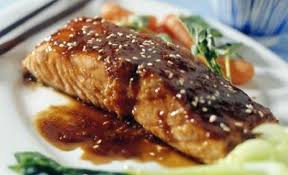 Recette Saumon A L Erable Et Sauce Teriyaki Au Sesame Food Food And Drink Teriyaki Sauce