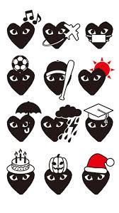 comme des garcons emoji hypebeast wallpaper iphone homescreen wallpaper edgy wallpaper