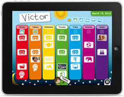 Organise Them With Week Planner For Kids Ipad App Kinderkalender Weekplanner Visueel Schema