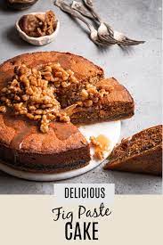 Fig Cake Soft And Tender Fig Cake Topped With Walnuts In Honey Syrup Recipe Molasses Recipes Fall Baking Recipes Easy Baking Recipes
