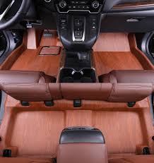 Free wood grain entertaining area : Full Covered Wood Grain Waterproof Carpets Custom Car Floor Mats Avai Zacopo