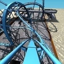 Rollercoaster 3d Model Roller Coaster 3d Model Structure Architecture