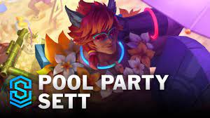 Pool Party Sett Skin Spotlight - League of Legends - YouTube