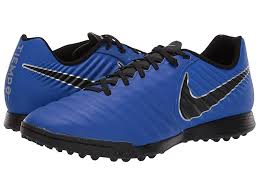 Nike Tiempo Legendx 7 Academy Tf Racer Blue Black Metallic Silver Men S Soccer Shoes Make A Break For The Goal With The Tiemp Nike Soccer Shoes Calf Leather