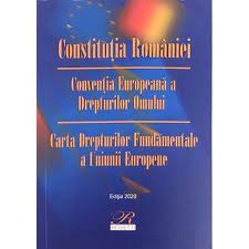 Legea cu privire la petiţionare 5. Constitutia Romaniei Conventia Europeana A Drepturilor Omului Carta Drepturilor Fundamentale A Uniunii Europene Emag Ro
