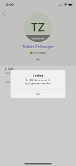 Liebe community, weiß jemand einen rat? Fehlermeldung Beim Andern Des Profilbildes Error Message When Changing The Profile Picture Microsoft Tech Community