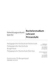 Es viele lebenssituationen, wo bestimmte worte zu erwarten sind. Https Www Ph Burgenland At Fileadmin User Upload Studium Bachelor Primarstufe Curriculum Bachelor Primar Pdf