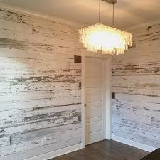 Here S A Look At A Recent White Wall We Created Using Our Reclaimed White Barn Wood Skins White Barn Wood Walls Look So Ship Lap Walls Barnwood Wall Barn Wood