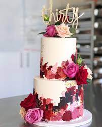 Hopefully these 30th birthday ideas left you feeling inspired! Lipstick Swatch Cakecountryliving 30th Birthday Cake Topper Birthday Cake Toppers 30 Birthday Cake